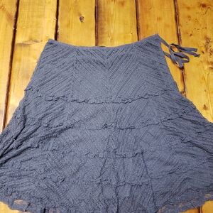 Elegant Gray Women's Skirt
